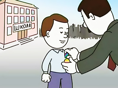 Cartoons to alert children to terrorism