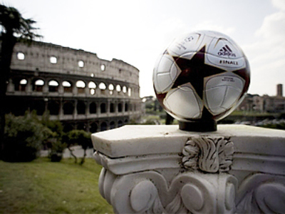 Champions League final 2009 matchball unveiled
