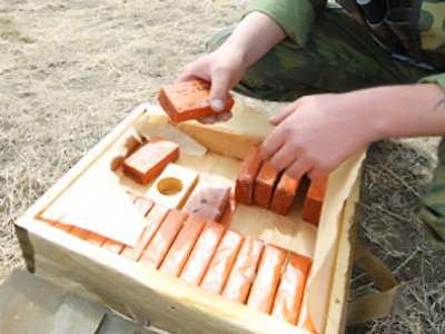 Chechen woman hits the explosives jackpot