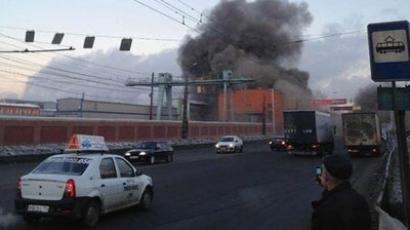 Video: A collapsed wall at the Chelyabinsk zinc factory after a meteorite fell nearby. Photo: Twitter.com user @varlamov