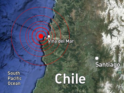 Powerful 6.7 earthquake shakes central Chile