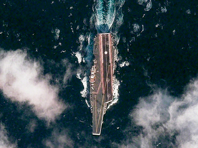 Naval disparity: China’s 1st aircraft carrier almost online