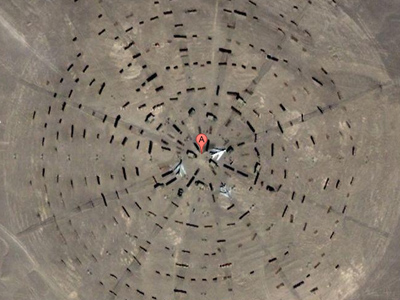 Satellites spot mystery megastructures in China