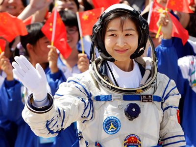 China sends its first manned space docking mission...and first woman astronaut