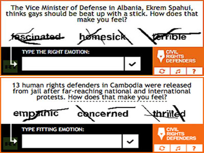 Key(board) values: Internet users to pass human rights test to unlock sites