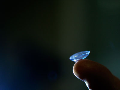 Terminator Eyes: Hi-tech contact lenses show texts and maps