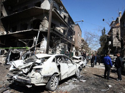 Heavy firefights erupt in Damascus