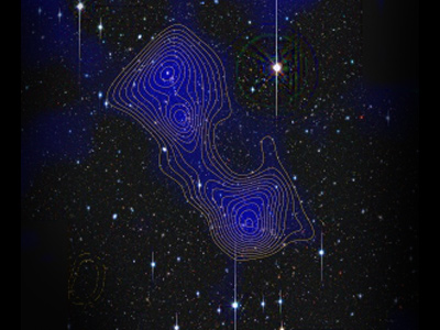 Dark matter space superstructures observed for first time