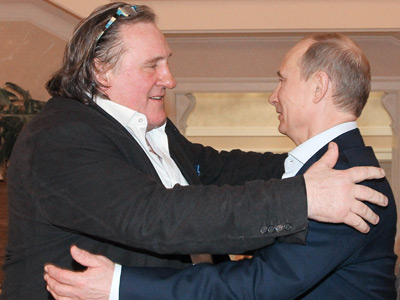 Tax exile: President Putin gives Depardieu a Russian passport