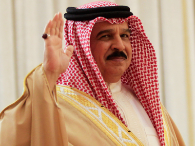 Guess who's coming to dinner? King of protest-hit Bahrain at Windsor Castle