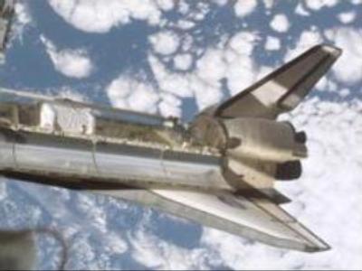 Discovery heads home