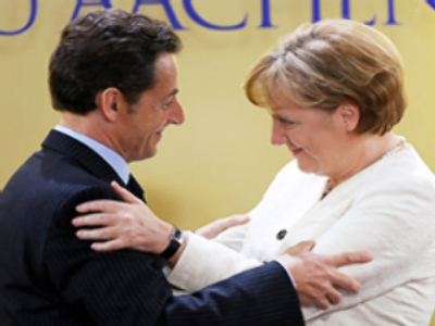 Don’t touch me, Sarkozy - Merkel