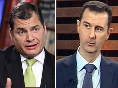 Ecuador may consider political asylum for Syria’s Assad