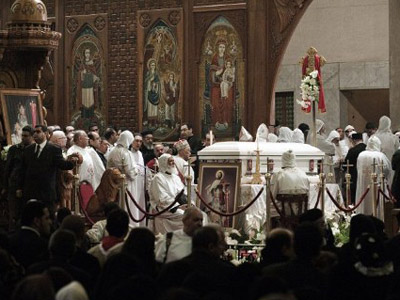 Egyptian Christian minority mourns protector and spiritual leader