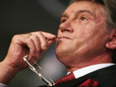 Election can wait, Yushchenko tells bankrupt Ukraine