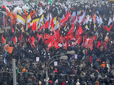 Moscow rallies: LIVE UPDATE