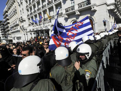 Socializing losses: Trilateral takeover of Europe?