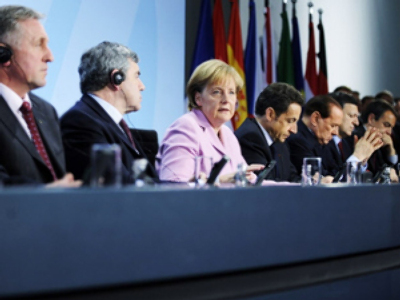 European G20 leaders seek common ground