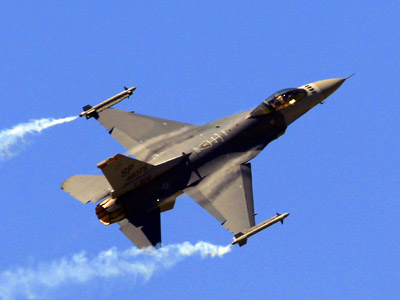 F-16 fighter jet splash down in Pacific near Kurils