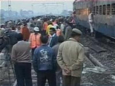 Fire on Indian train might be terrorist attack
