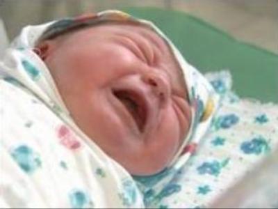 First baby born in Russia in 2007 receives money from national project