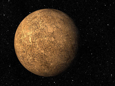 First-ever shot of Mercury taken from its orbit