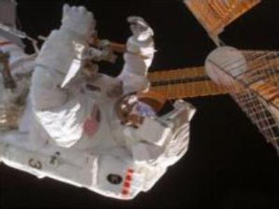 First of three testing spacewalks begins