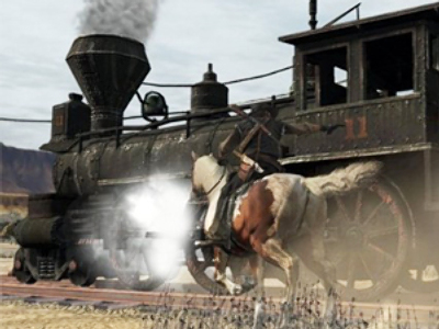 Wild train chase in Siberia