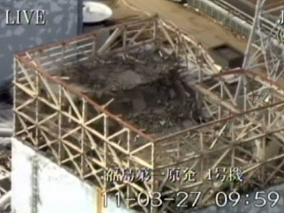 Radioactive water being removed from Fukushima plant