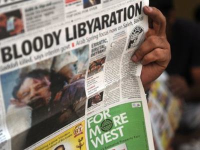 Gaddafi's murky death: summary execution suspected