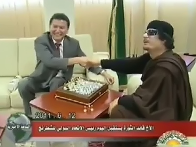 “Gaddafi is ready for unconditional talks” - chess envoy