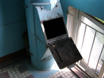 Leap of faith: Girl jumps into garbage chute to retrieve makeup