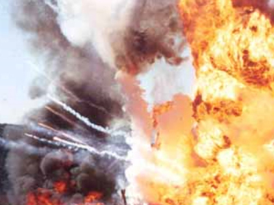Home gas explosion near Moscow: building partly collapsed