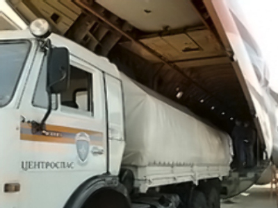 Georgian authorities block Russian aid for Gori