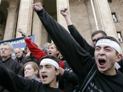 Georgian opposition activists beaten up