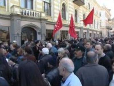Georgian opposition demo in Tbilisi