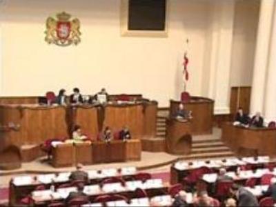 Georgia's parliament condemns Russia's support for breakaway republics