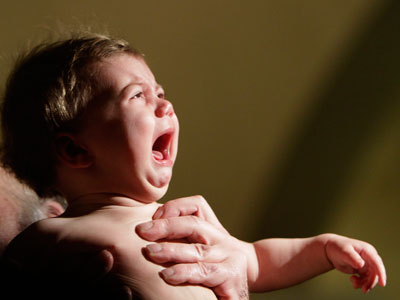 German father calls police over bawling babies