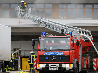 14 people die in fire at German workshop for disabled people (PHOTOS)