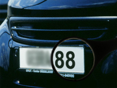 Germany slates `neo-Nazi` number plates
