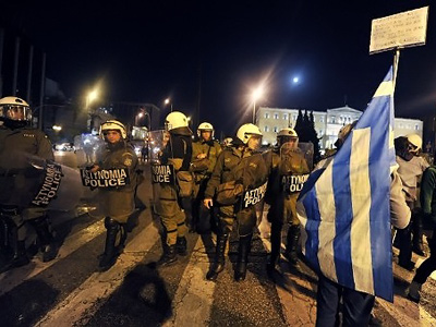 Greek austerity: Path to recovery, or path to violence?