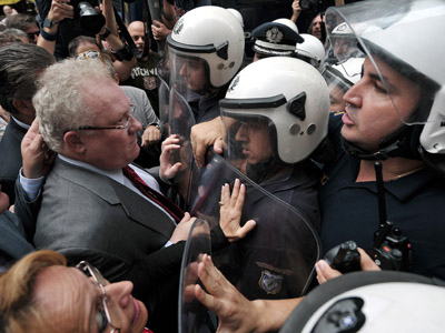 No news from Greece: Journalists rally prior to nationwide strike (PHOTOS)