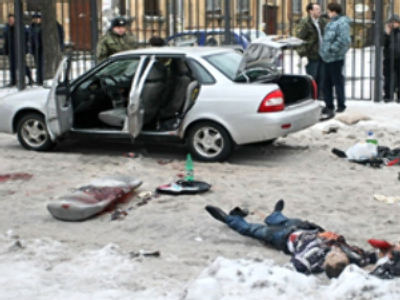 Grenade blast claims three in St Petersburg