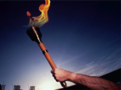 IOC bans international torch relays