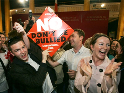 Ireland blocks further EU integration