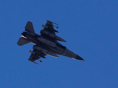 Israel fighter jets enter Lebanese airspace, hit targets on Syria border - reports