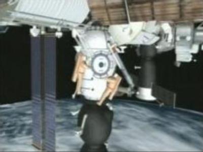 ISS cosmonauts fix antenna on Progress cargo ship