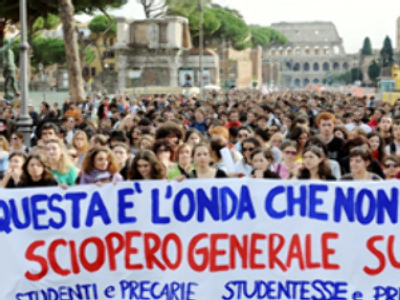Italian education cuts spark massive protests