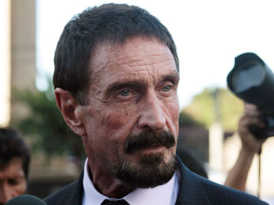 Fugitive anti-virus magnate John McAfee arrested in Guatemala