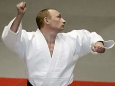 Judo fan Putin becomes president again!